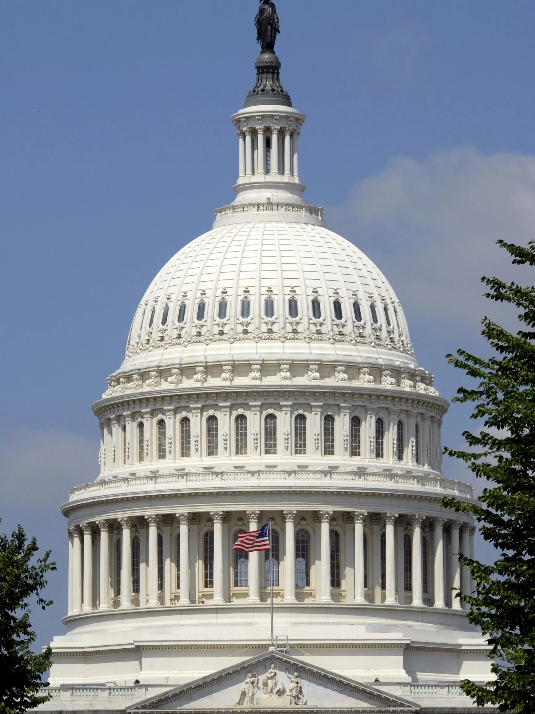 The U.S. Capitol dome